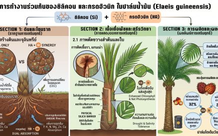 การทำงานร่วมของ ซิลิคอน และกรดฮิวมิก